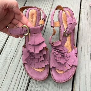 Born Women's Purple Sandals